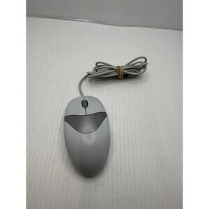 LOGITECH White Optical Mouse M/N:M-BT96A USB White & Gray m-1